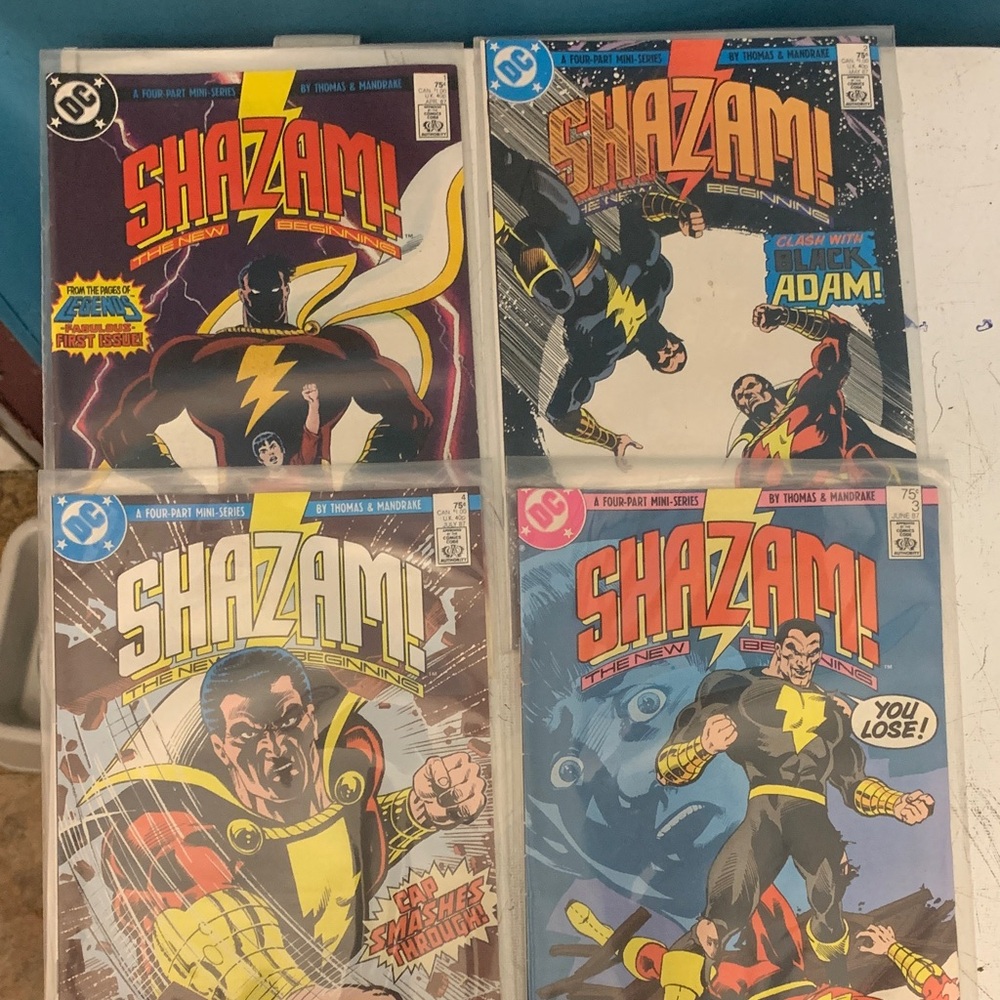 DC Comics Shazam! Comic Covers